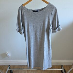 Gray Casual Dress
